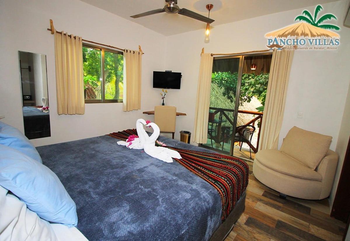 Hotel Pancho Villas Bacalar - Kayyaks Gratis Buitenkant foto